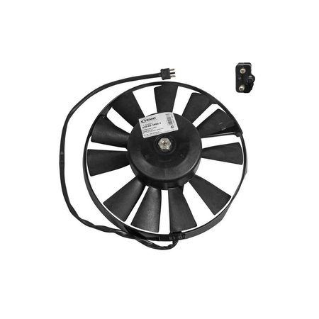 VEMO Fan A/C Condenser, V30-02-1603-1 V30-02-1603-1